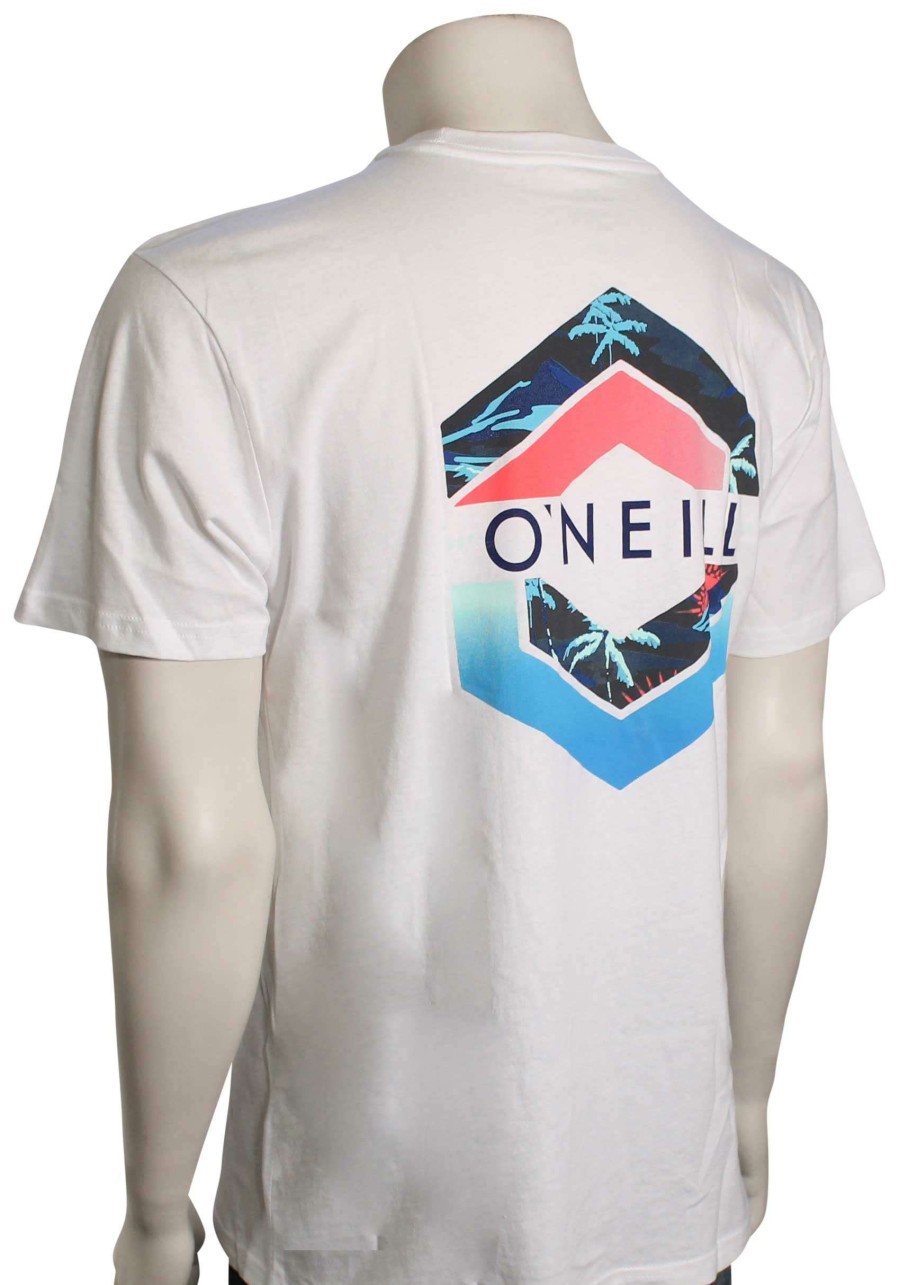 Apparel * | Outlet Sale O'Neill Rhythm T-Shirt White