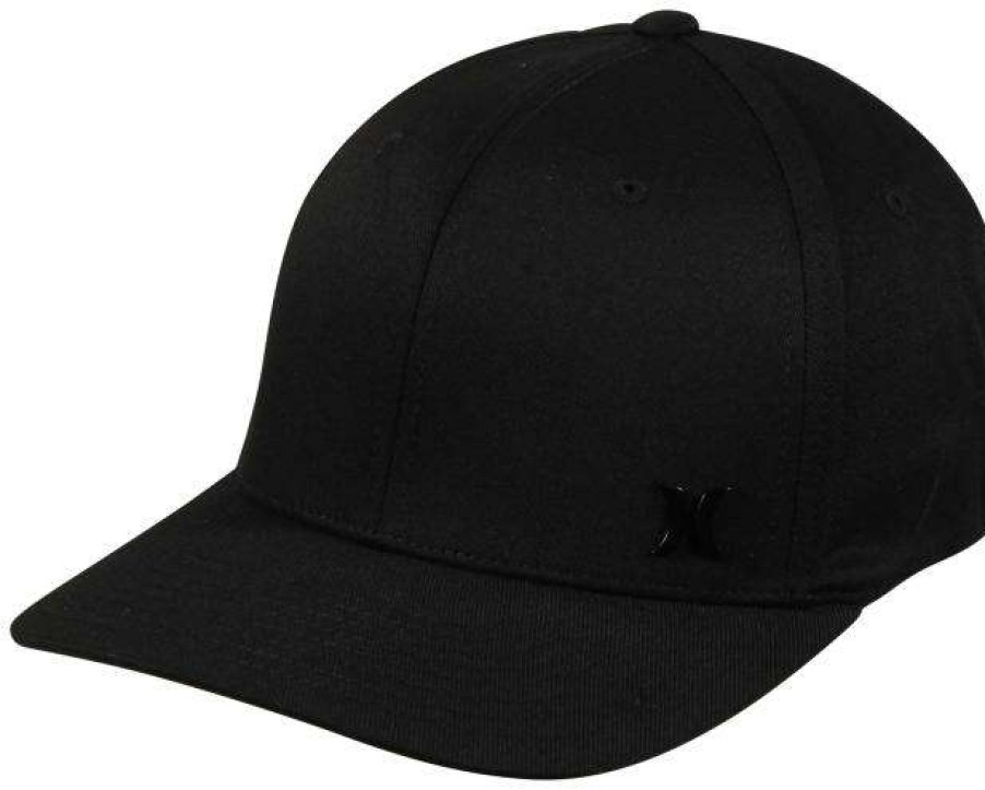 Apparel * | Cut Price Hurley Iron Corp Hat Black