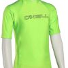 Apparel * | Best Quality O'Neill Kid'S Basic Skins Ss Rash Guard Lime