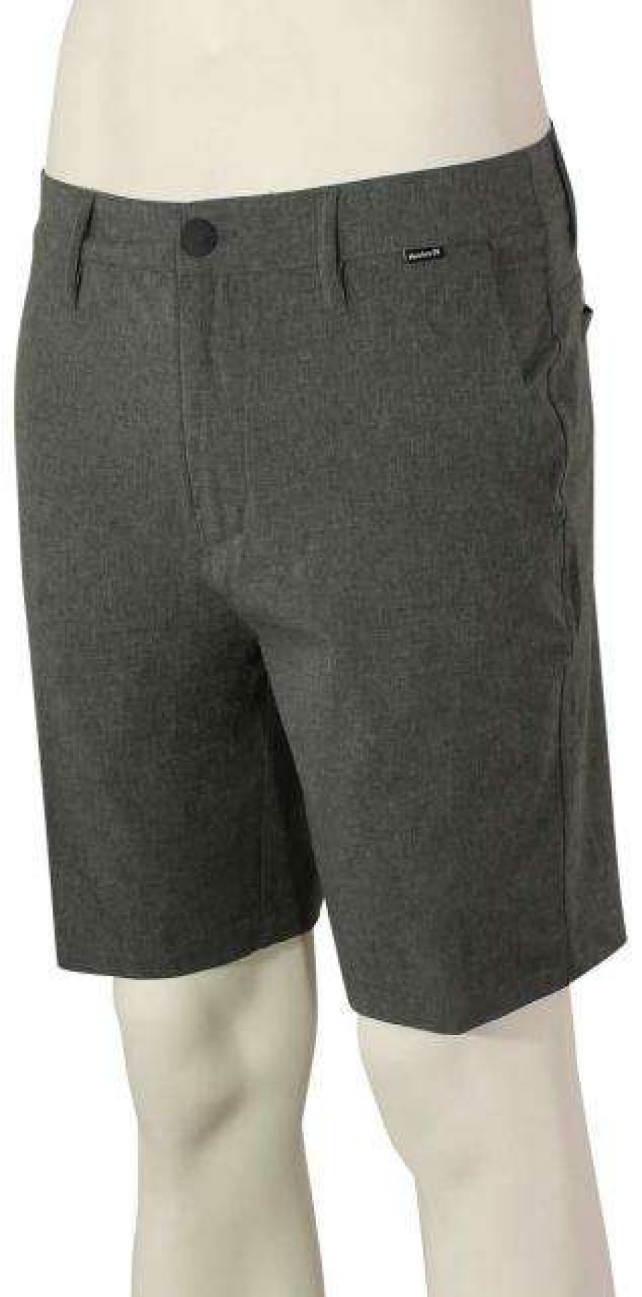 Apparel * | Fashionable Hurley Phantom 18 Hybrid Shorts Black Heather