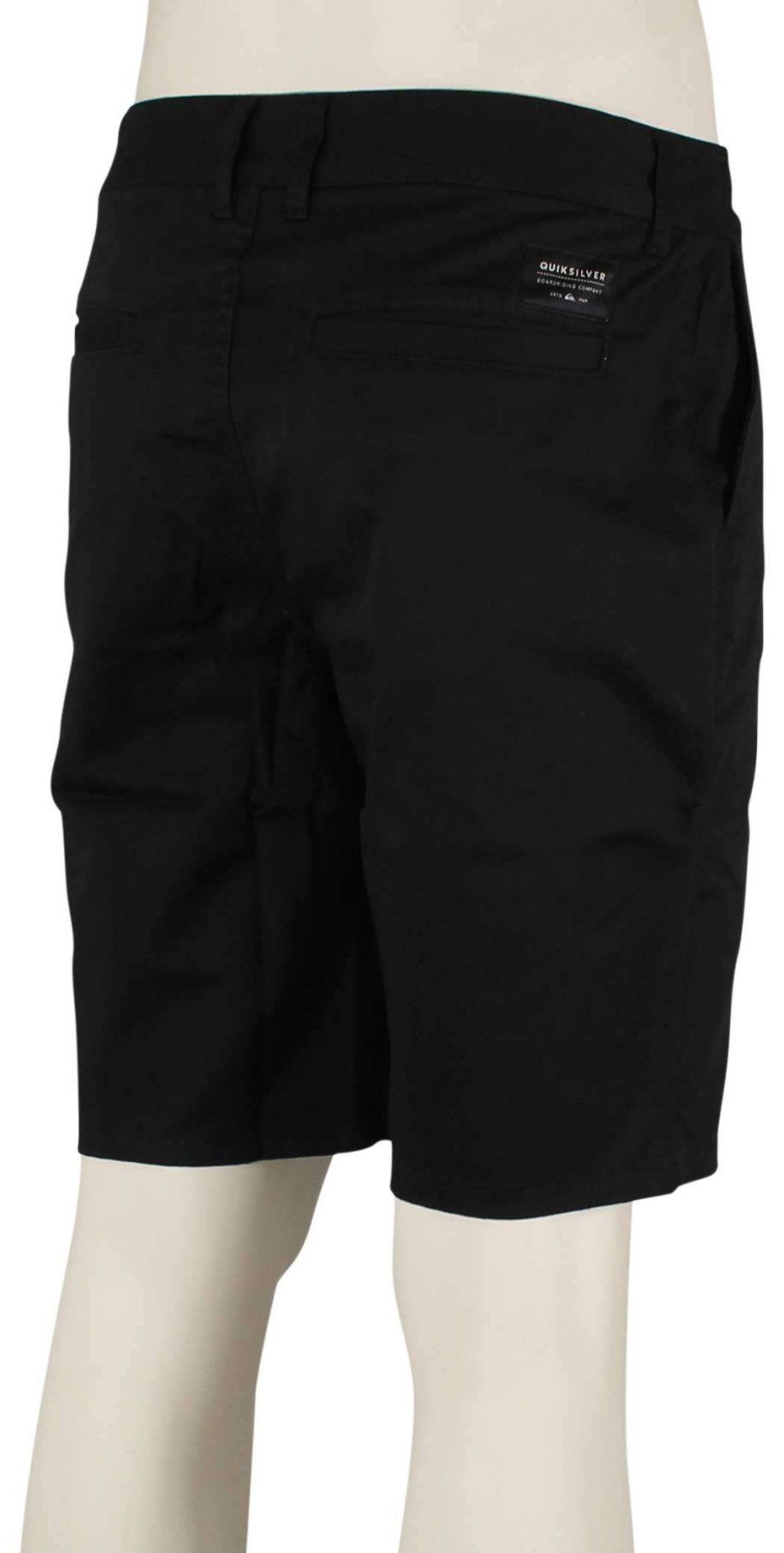 Apparel * | Sale Quiksilver New Everyday Union Stretch Walk Shorts Black