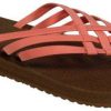 Footwear * | Fashionable Sanuk Yoga Sandy Sandal Burnt Coral