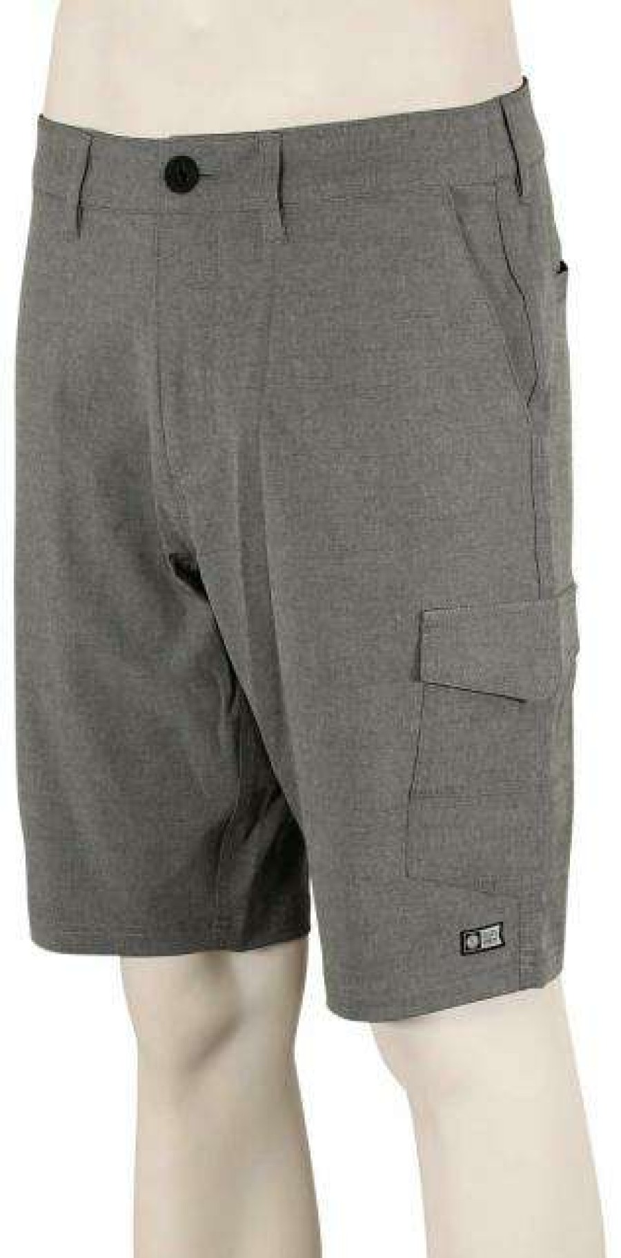 Apparel * | Flash Sale Salty Crew Drifter Cargo Hybrid Walk Shorts Gray