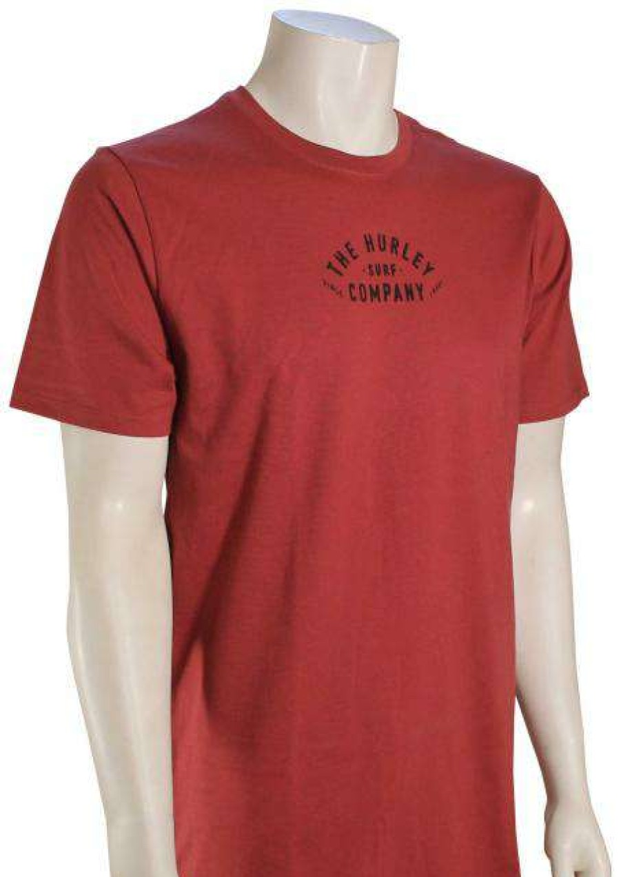 Apparel * | Less Expensive Hurley Prem 3Rd Base T-Shirt Cedar